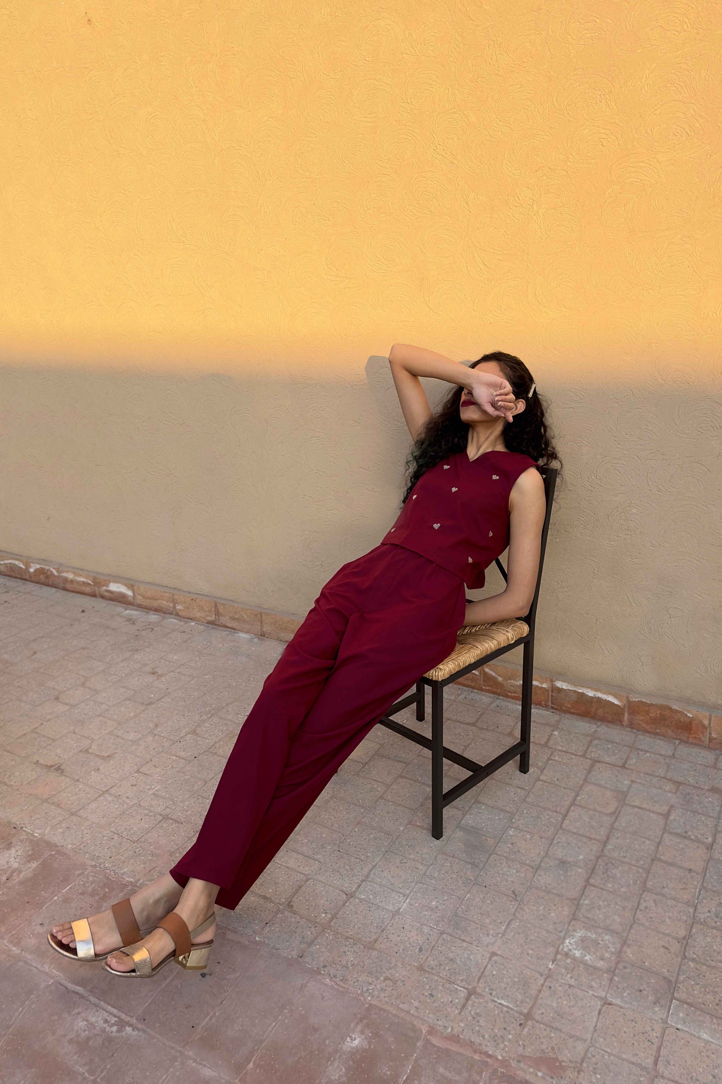 Feeling loved linen co-ord set