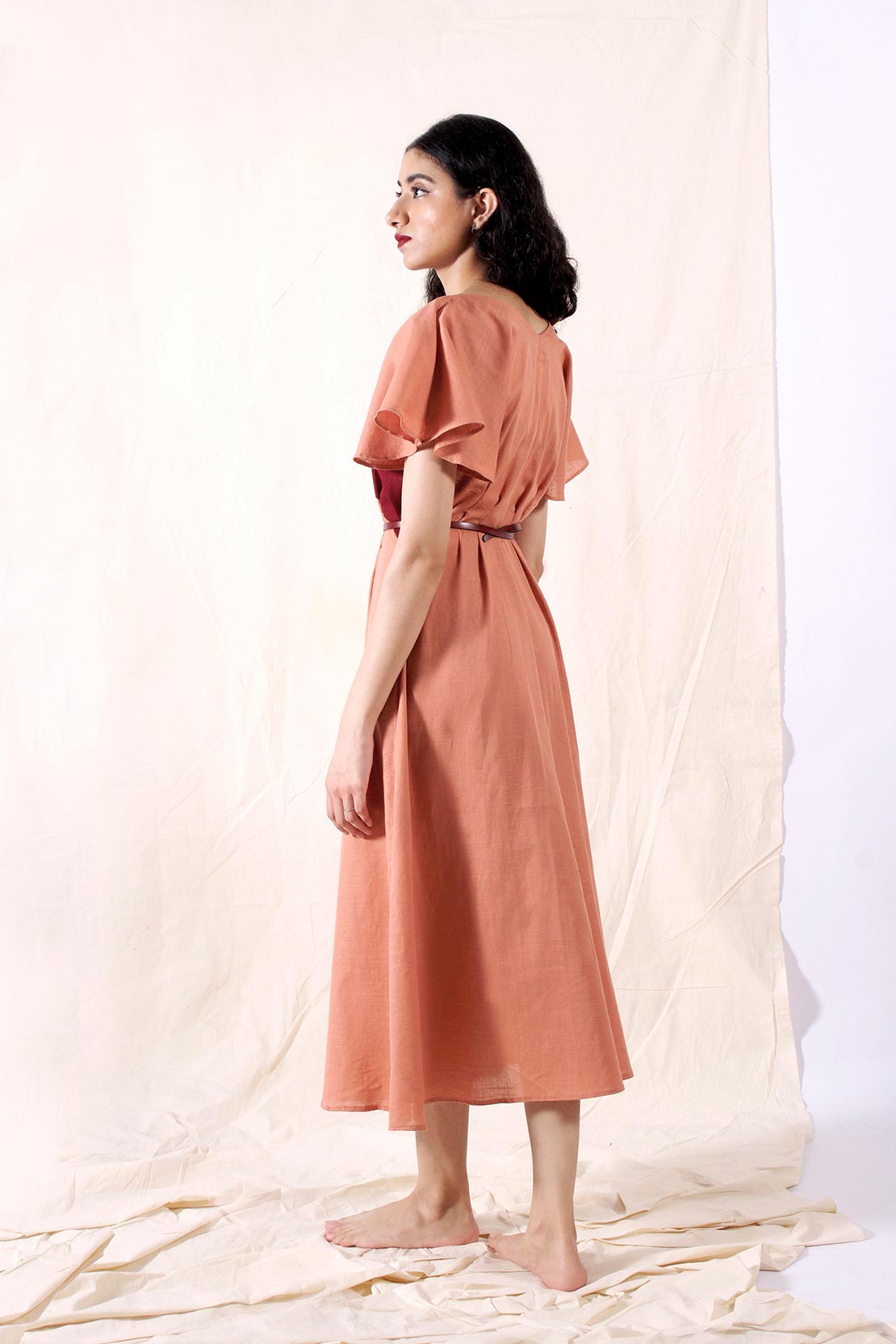 Rose clouded Dress