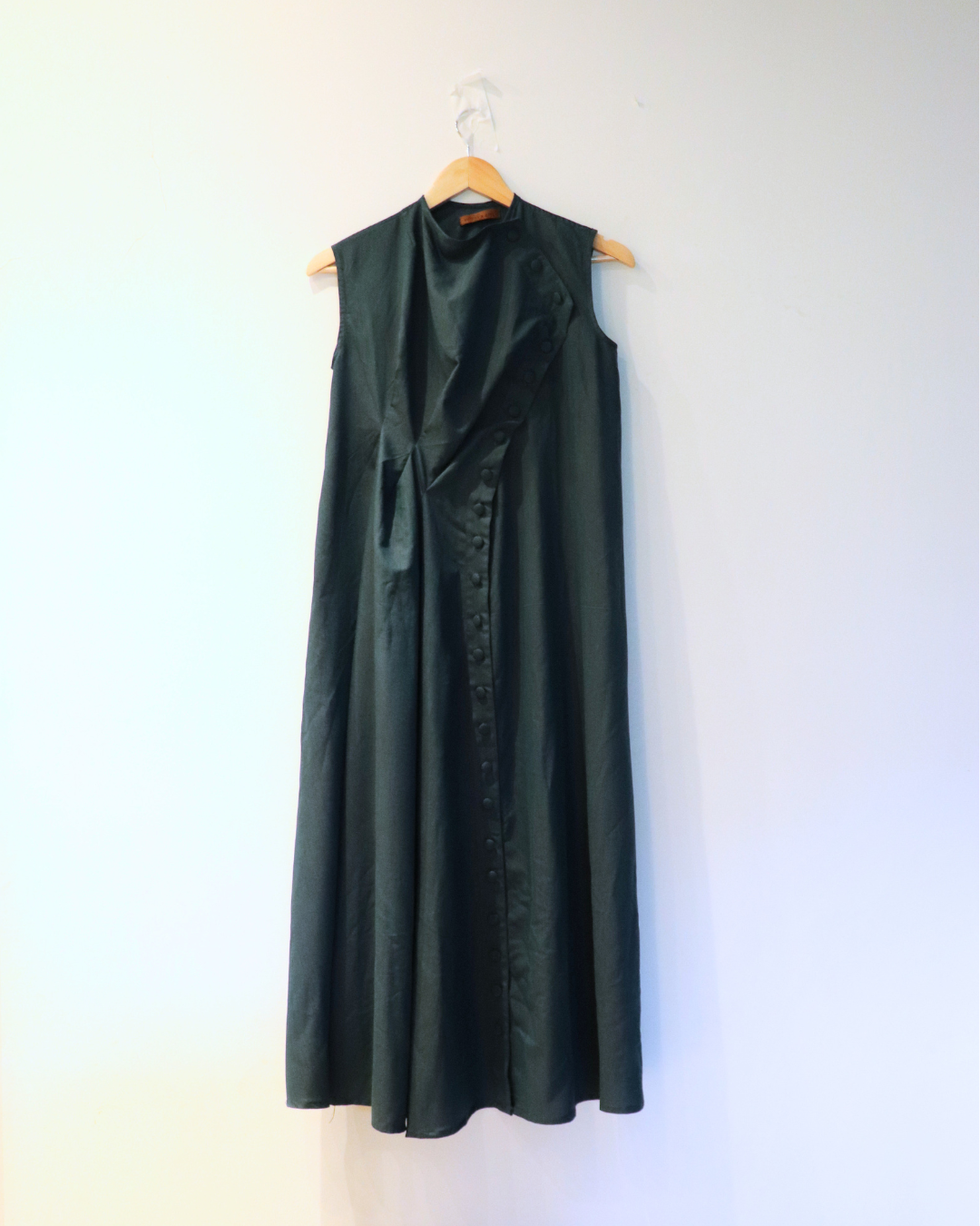 Waterfall drape Dress